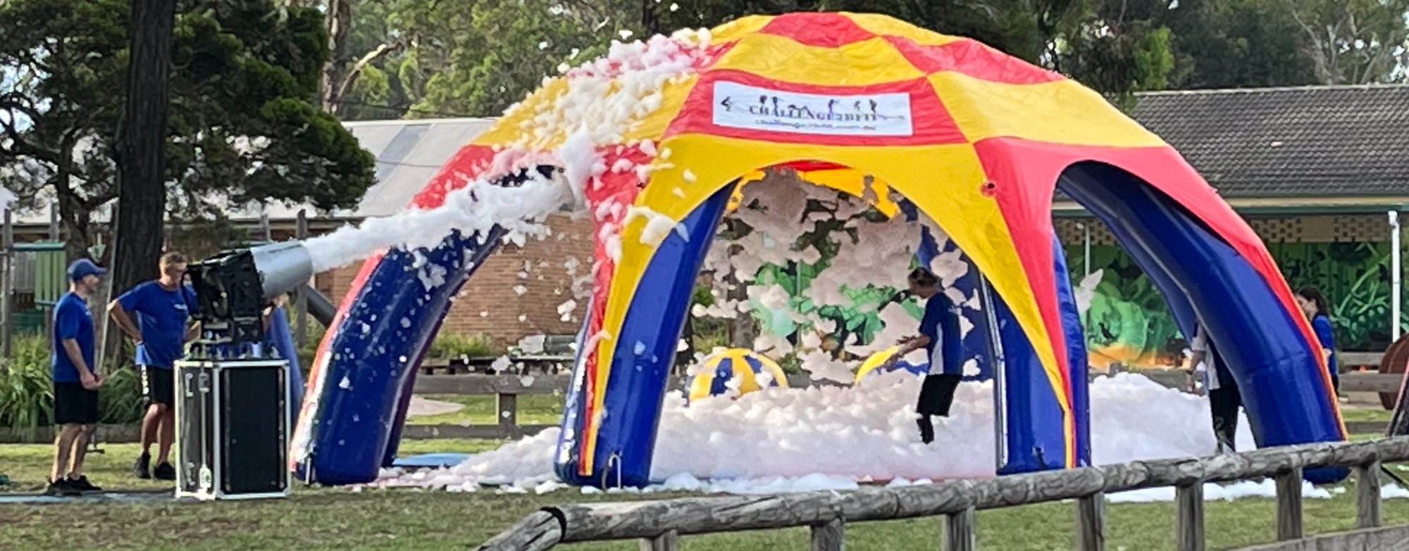 Foam dome party add-on