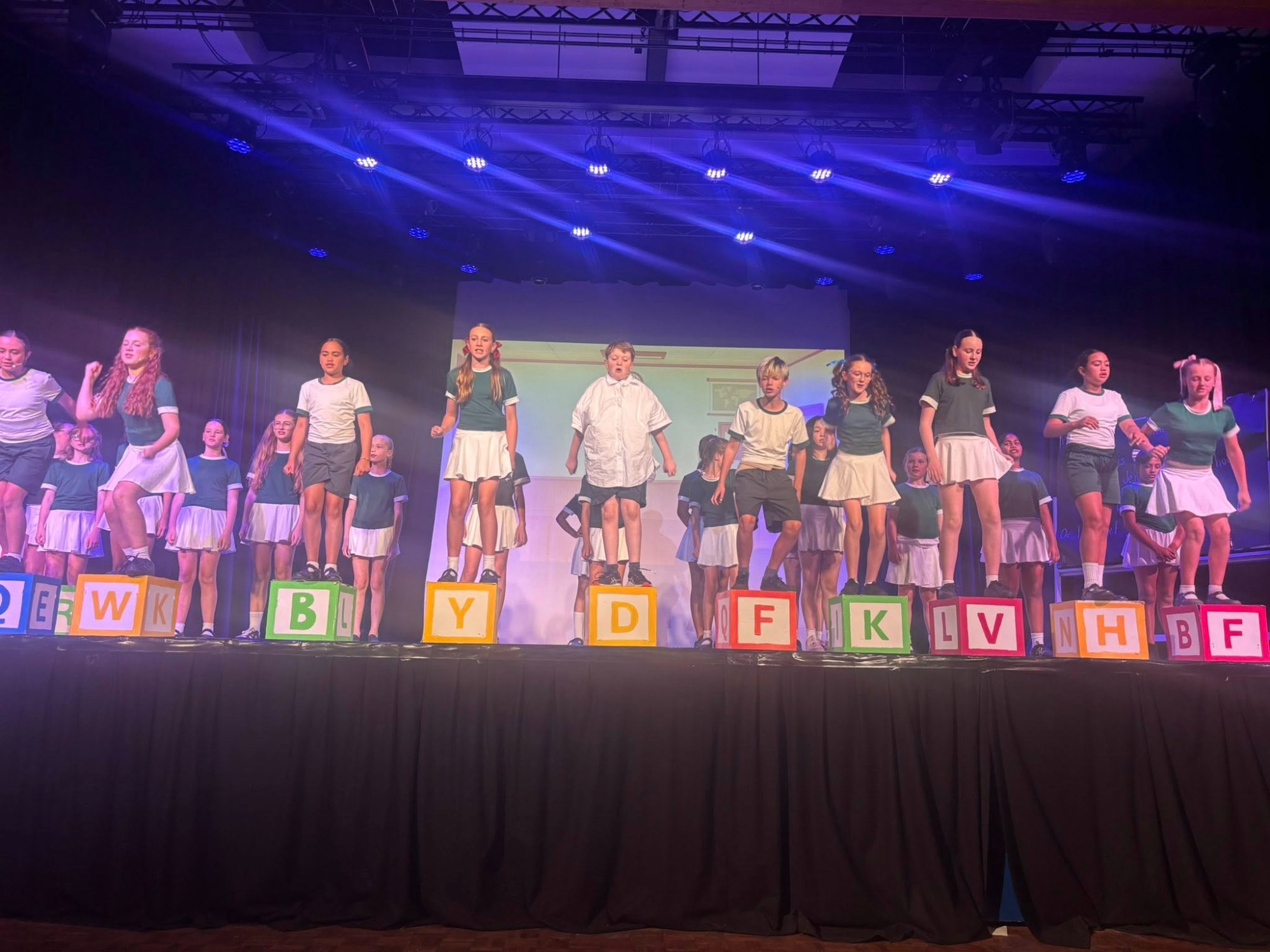 Dance concert performance