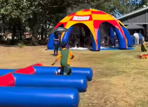 Foam Dome Dance Party - Chipping Norton Public School