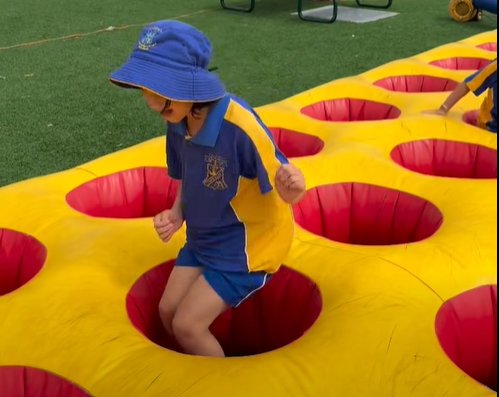 Inflatable Obstacle Course - St Joseph's Catholic Primary School Moorebank